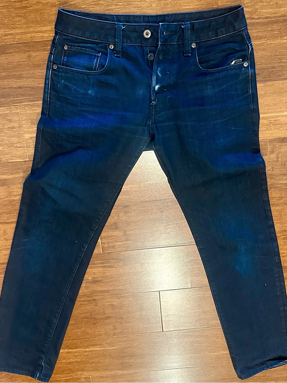 G-Star Raw Dark Indigo Straight Jeans